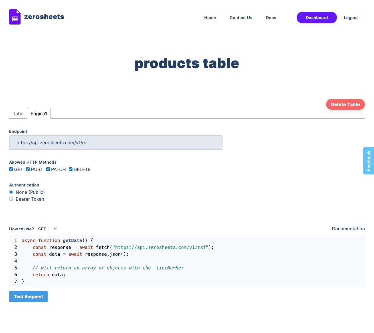 ZeroSheets