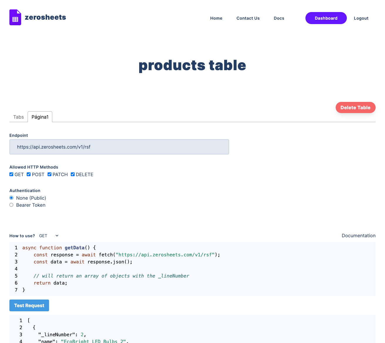 ZeroSheets